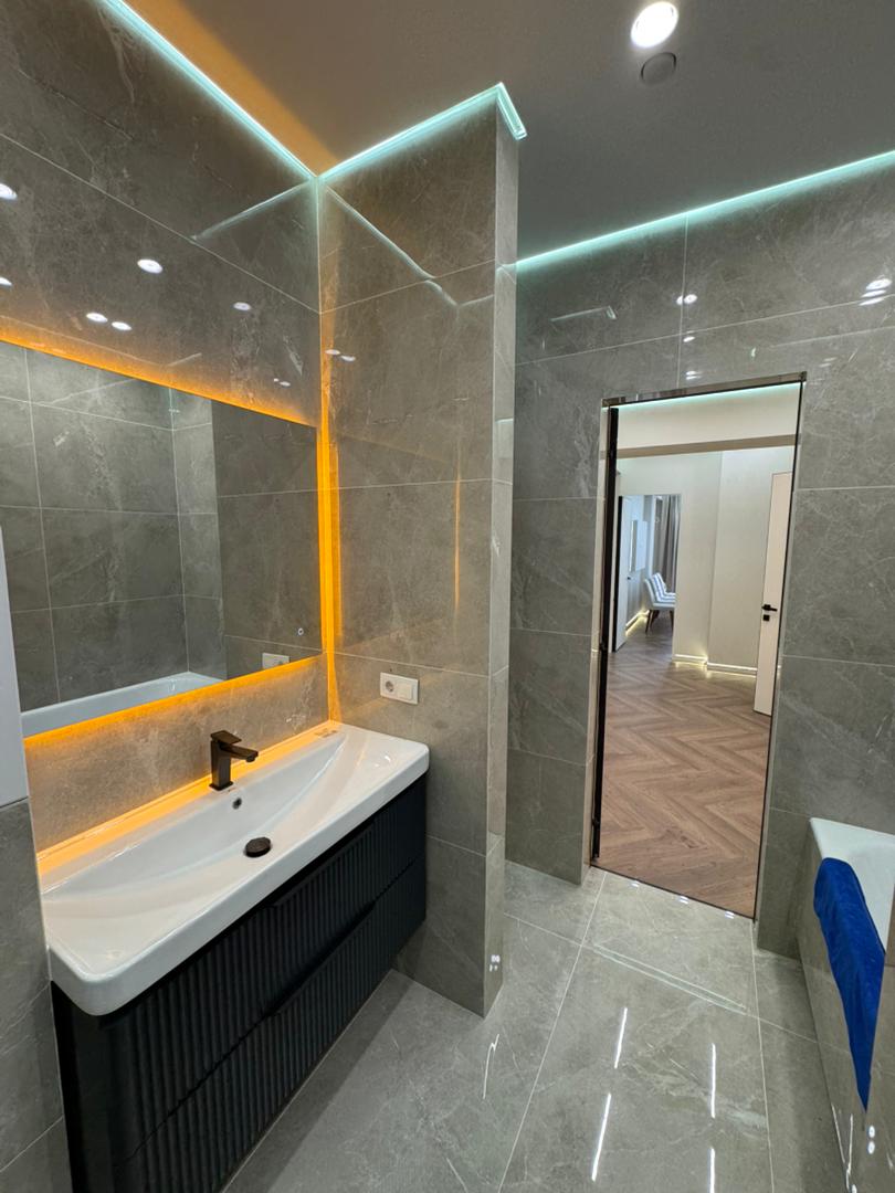 Элитка, 3 ком, 104.6 м2, этаж 10/15, ж/к Кап Строй Сити (Capstroy City), Сост: Евроремонт - фото 14
