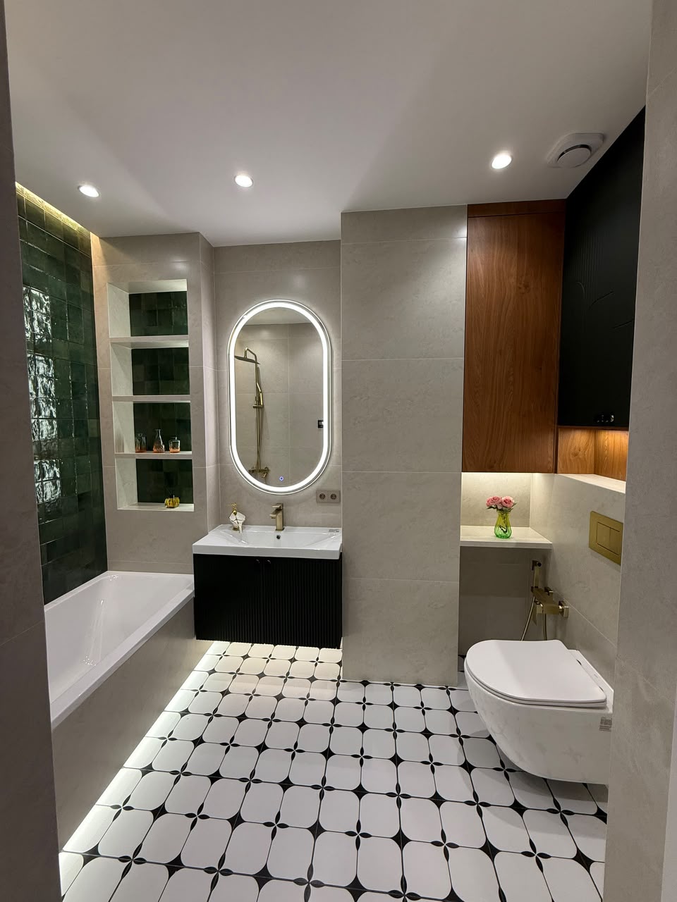 Элитка, 3 ком, 100 м2, этаж 12/17, ж/к BROOKLYN, Сост: Евроремонт - фото 9