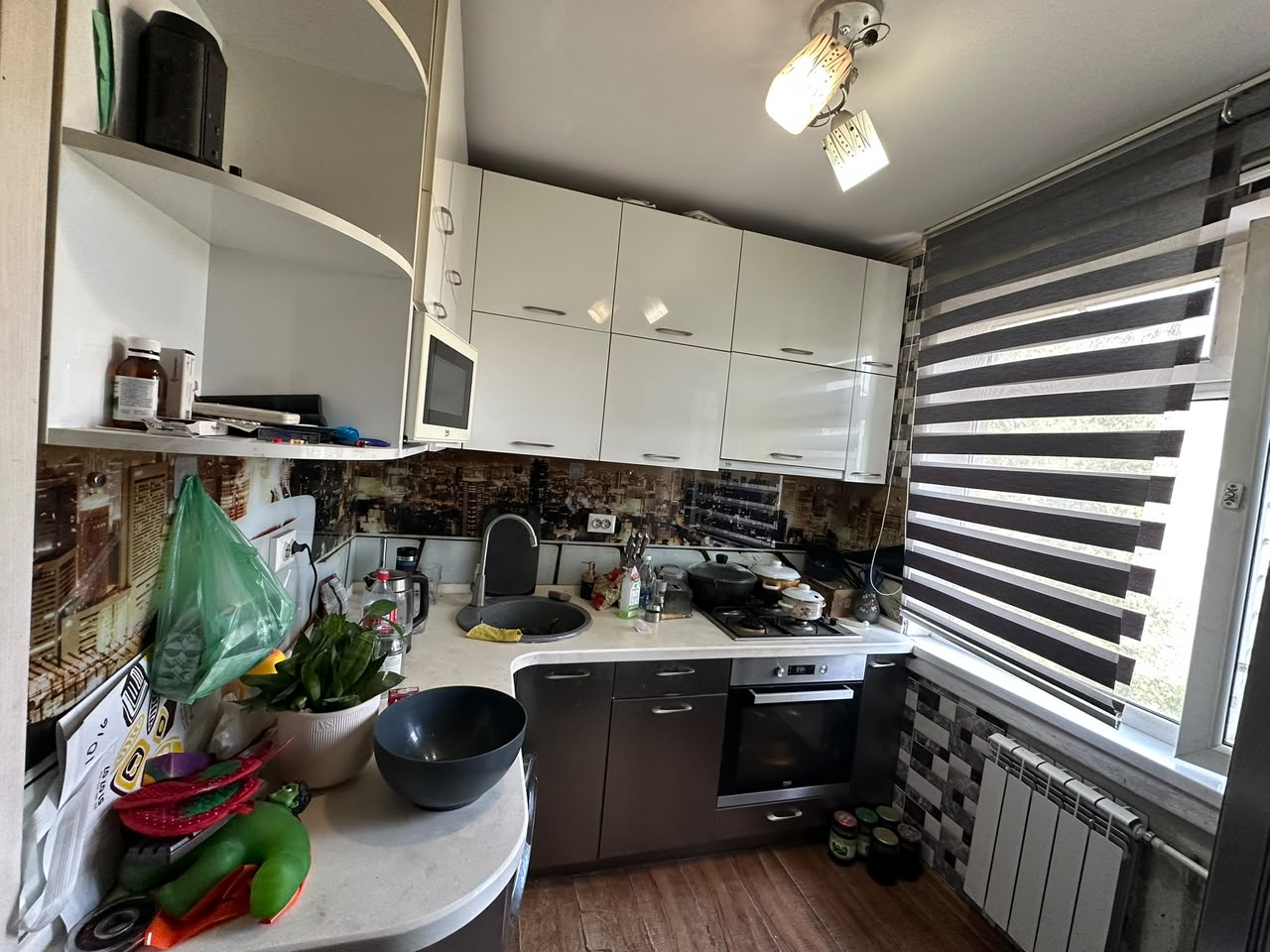 3 ком, 104 серия, 58.3 м2, этаж 4/4, Сост: Среднее - фото 1