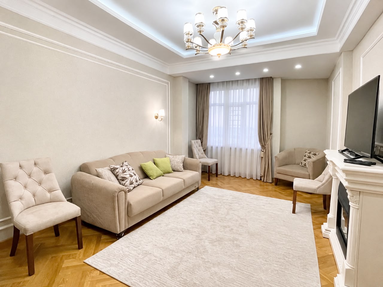 Элитка, 3 ком, 110 м2, этаж 7/13, Сост: Евроремонт - фото 1