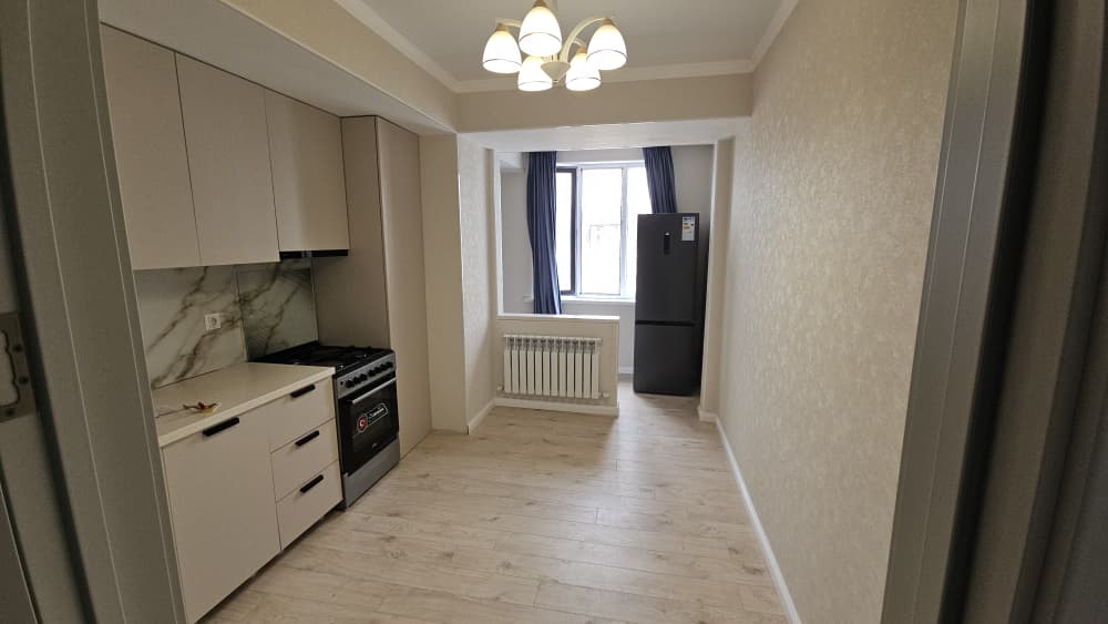 Элитка, 48 м2, этаж 10/12, ж/к Семетей (Semetey), Сост: Евроремонт - фото 1