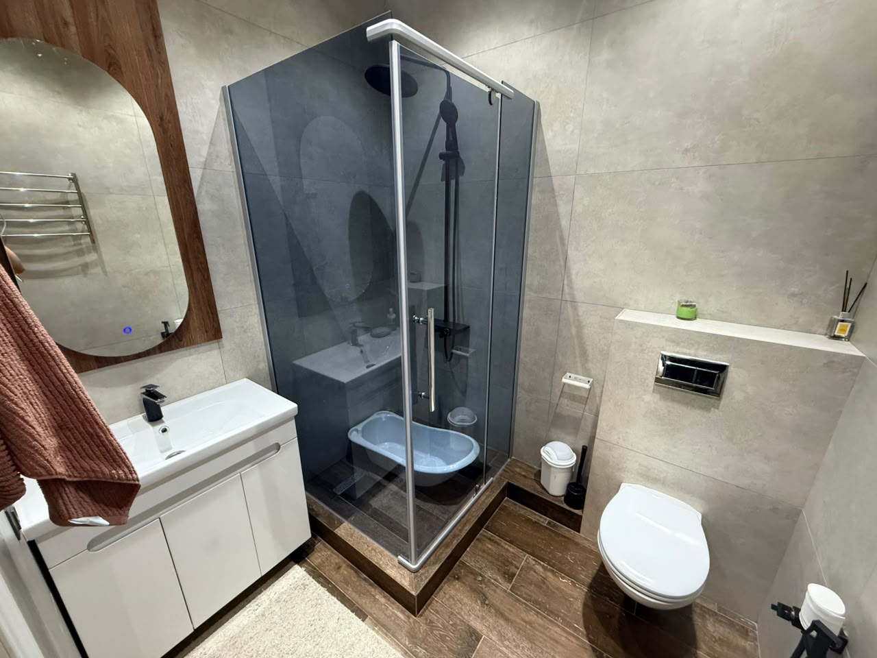 Элитка, 3 ком, 110 м2, этаж 8/12, ж/к Манчестер (Manchester), Сост: Евроремонт - фото 9