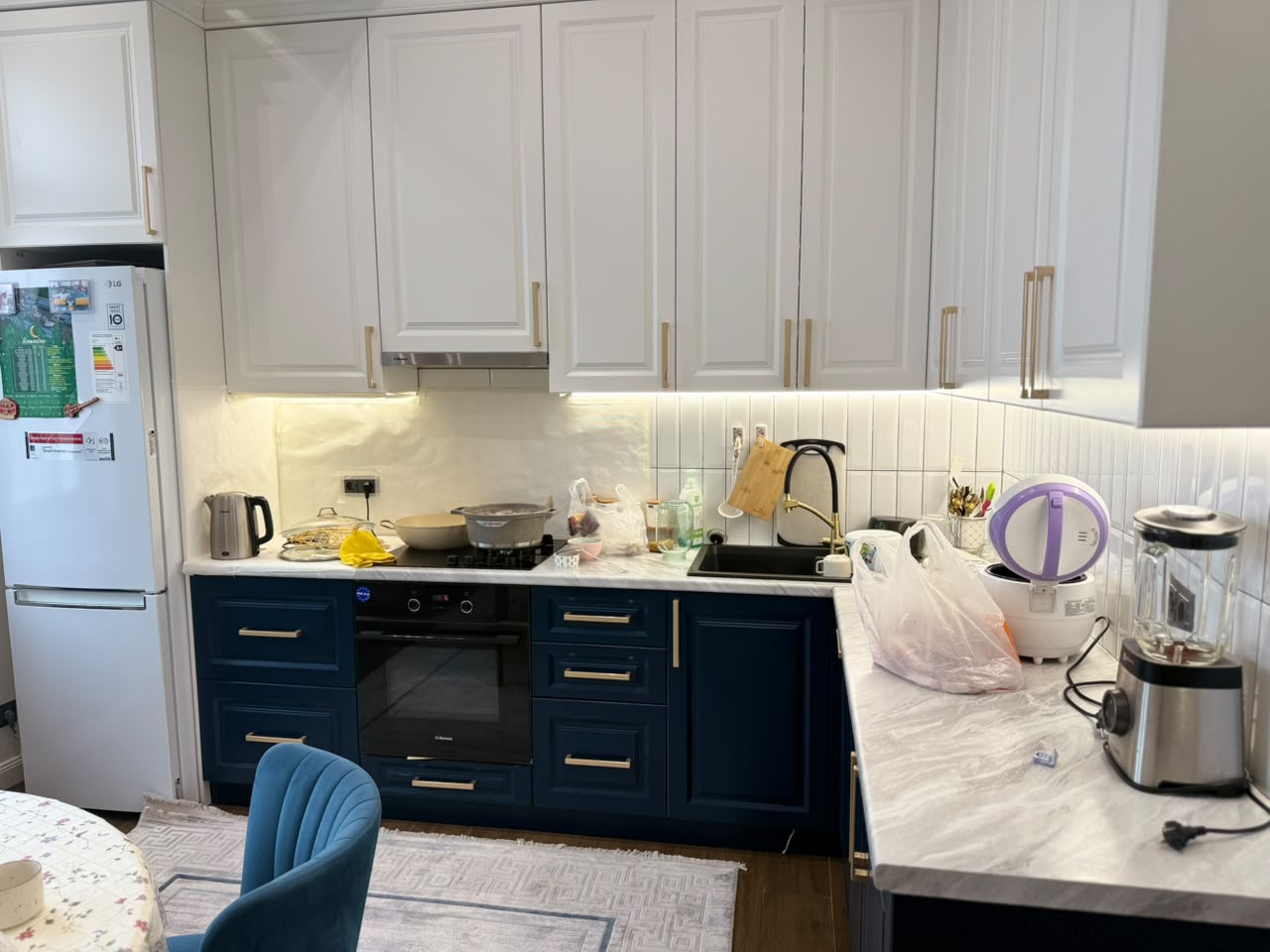Элитка, 3 ком, 110 м2, этаж 8/12, ж/к Манчестер (Manchester), Сост: Евроремонт - фото 14