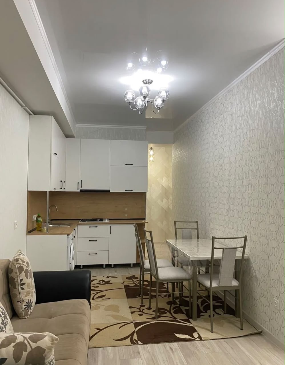 Элитка, 2 ком, 47 м2, этаж 11/12, ж/к Кожомкул + (Kojomkul+), Сост: Евроремонт - фото 2