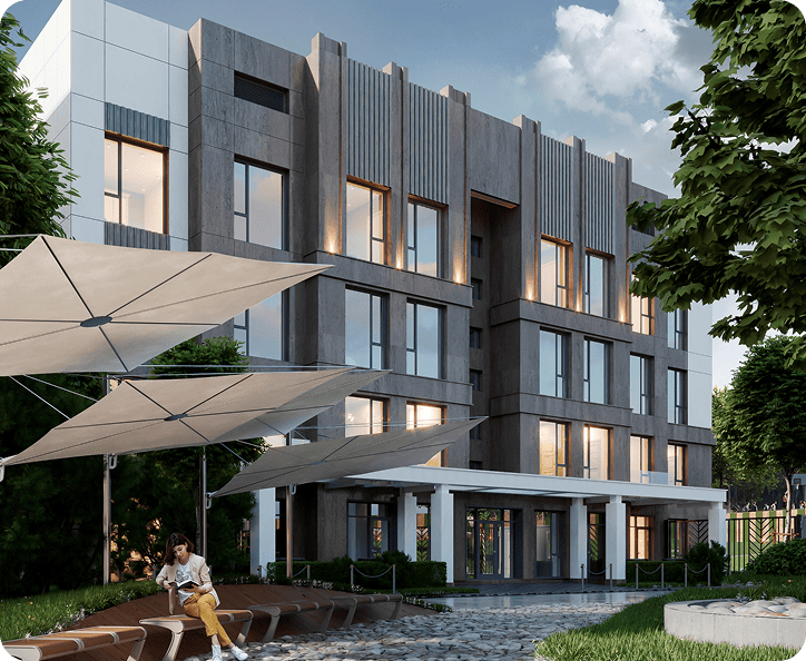 Продажа, Элитка, 3 ком, 113 м2, этаж 2/4, ж/к ЖК Valencia (Урбан Виллы), Сост: Строящийся ПСО - фото 2