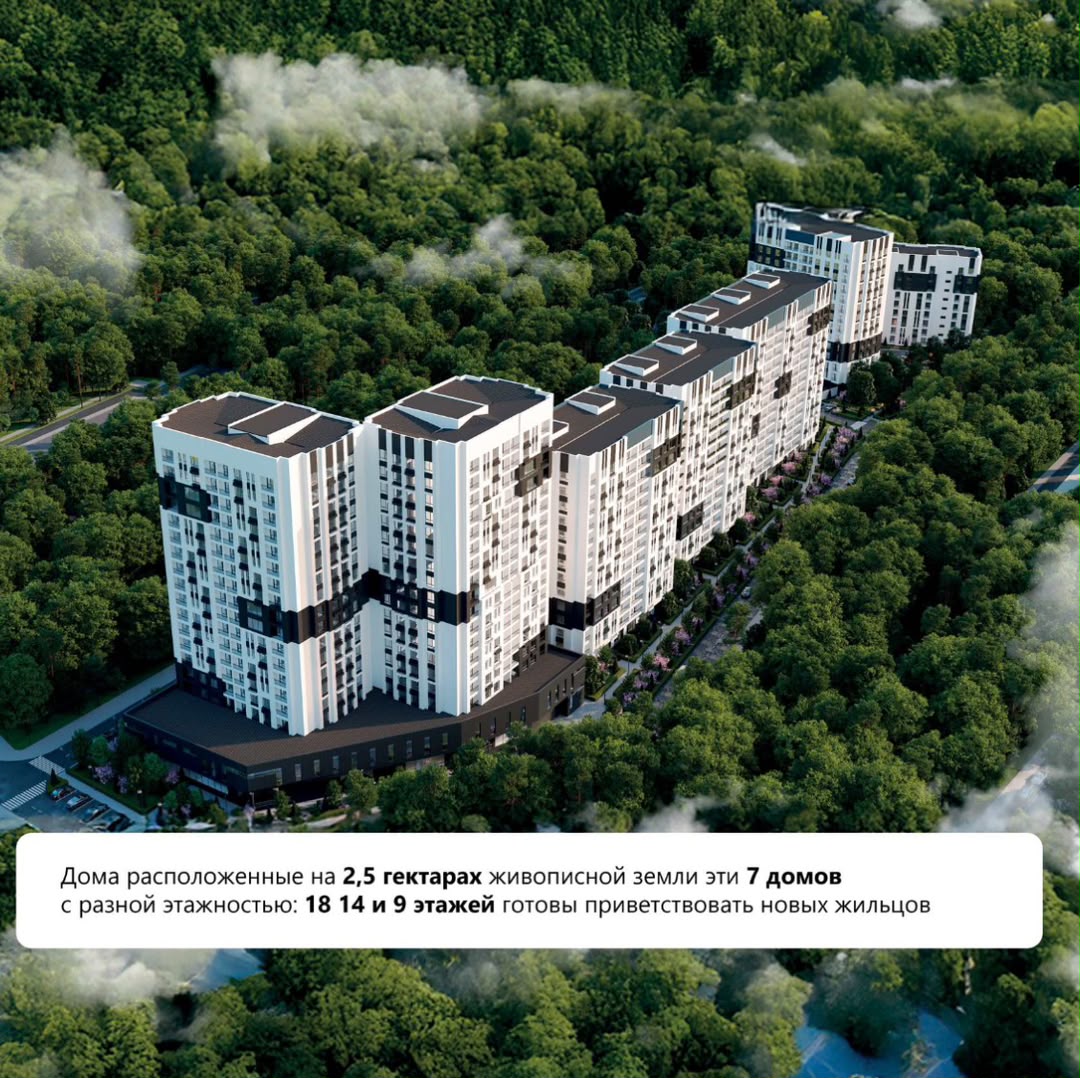 Элитка, 2 ком, 63 м2, этаж 4/14, ж/к Элиф Гарден/Elif Garden, Сост: Строящийся ПСО - фото 6