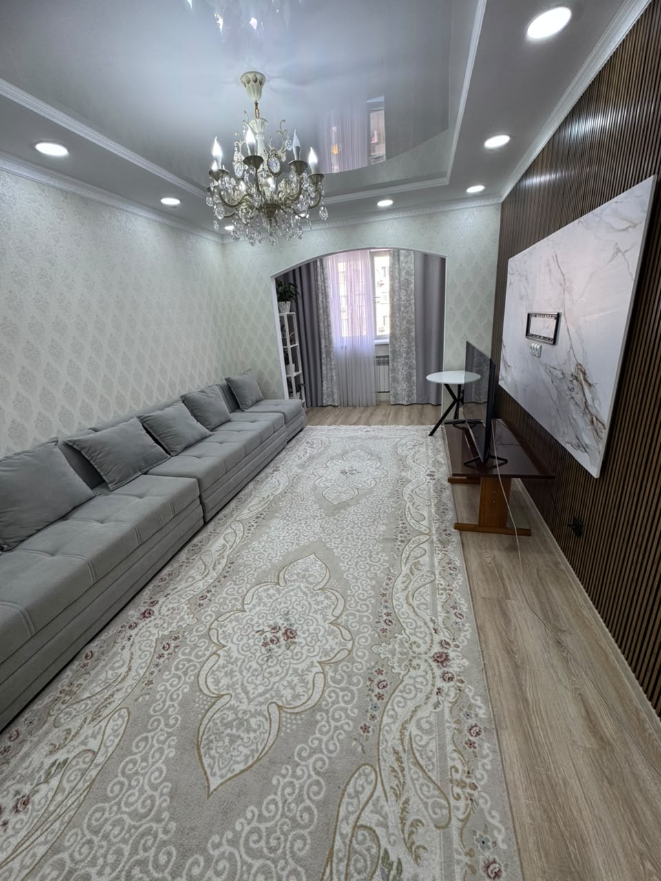 Элитка, 4 ком, 105 м2, этаж 4/9, ж/к ЖК Сары-Челек, Сост: Евроремонт - фото 2