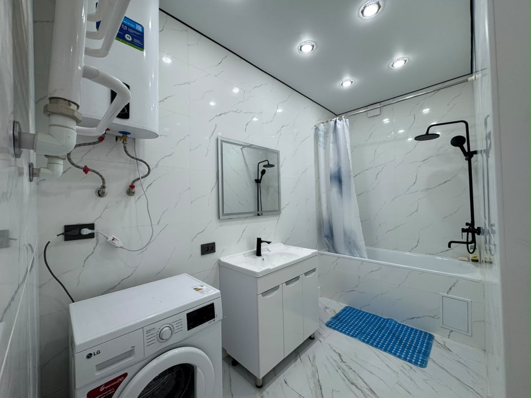 Элитка, 2 ком, 60 м2, этаж 4/12, ж/к Семетей (Semetey), Сост: Евроремонт - фото 4