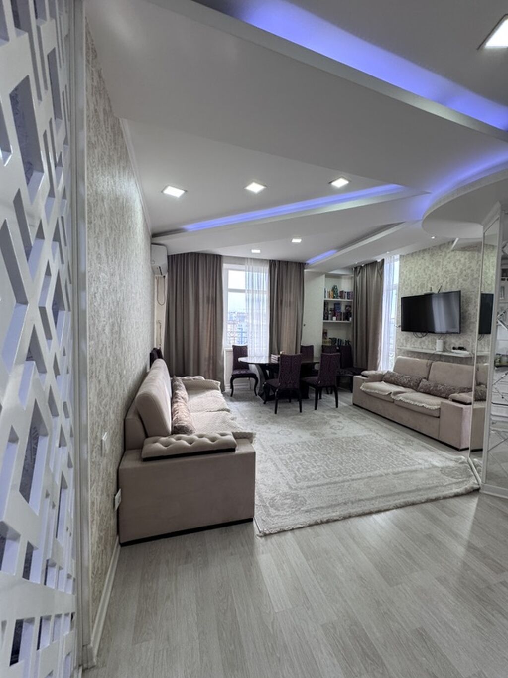 Элитка, 3 ком, 90 м2, этаж 8/12, ж/к 7 Небо, Сост: Евроремонт - фото 2