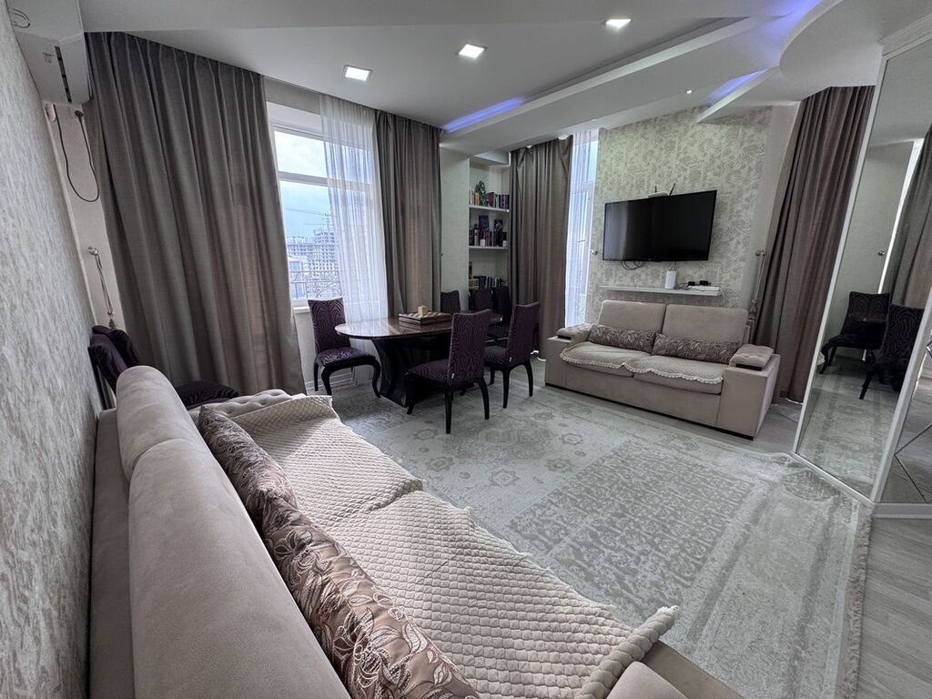 Элитка, 3 ком, 90 м2, этаж 8/12, ж/к 7 Небо, Сост: Евроремонт - фото 3