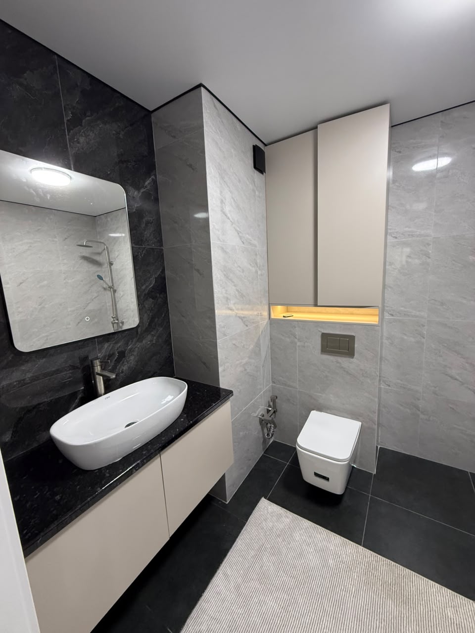 Элитка, 3 ком, 85 м2, этаж 13/16, ж/к Aalam City, Сост: Евроремонт - фото 8