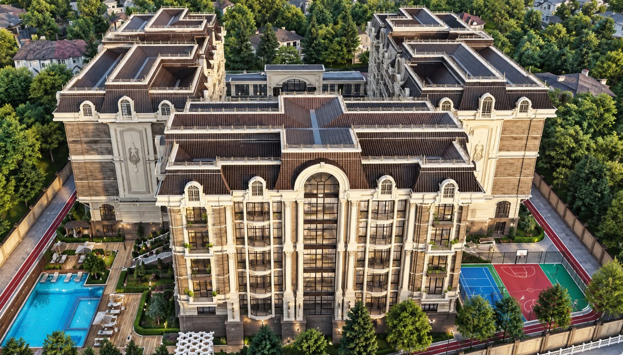 Элитка, 2 ком, 82 м2, этаж 3/5, ж/к Royal Yard, Сост: Сдан ПСО - фото 3