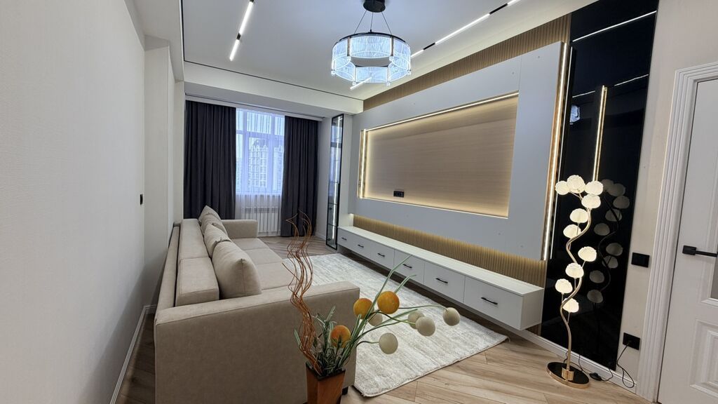 Элитка, 2 ком, 70 м2, этаж 9/12, ж/к ЖК Жаркын, Сост: Евроремонт - фото 8