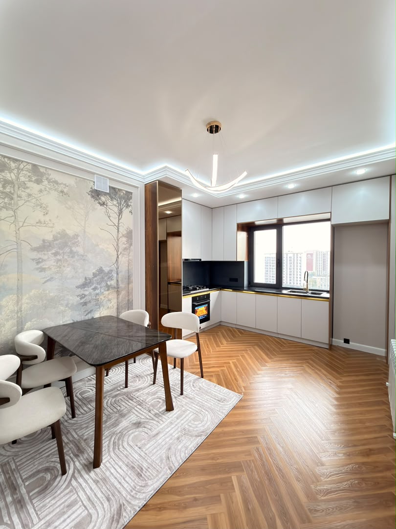 Элитка, 2 ком, 50 м2, этаж 11/16, ж/к BROOKLYN, Сост: Хорошее - фото 1