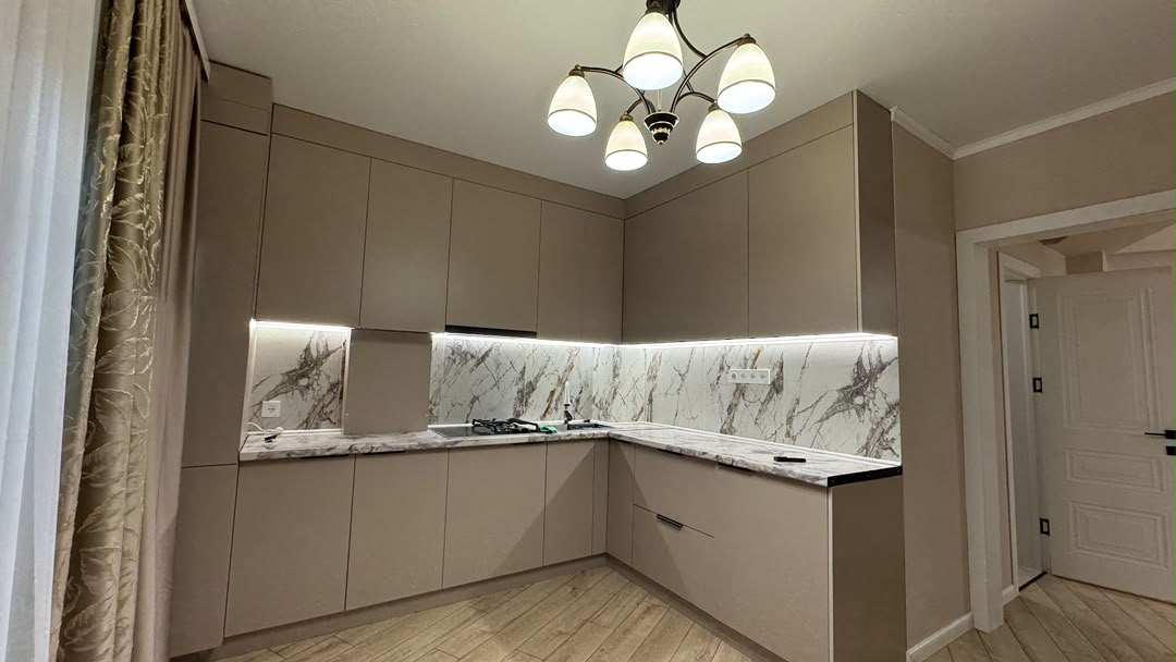 Элитка, 1 ком, 54 м2, этаж 6/10, ж/к Нуртилек Курулуш, Сост: Евроремонт - фото 1