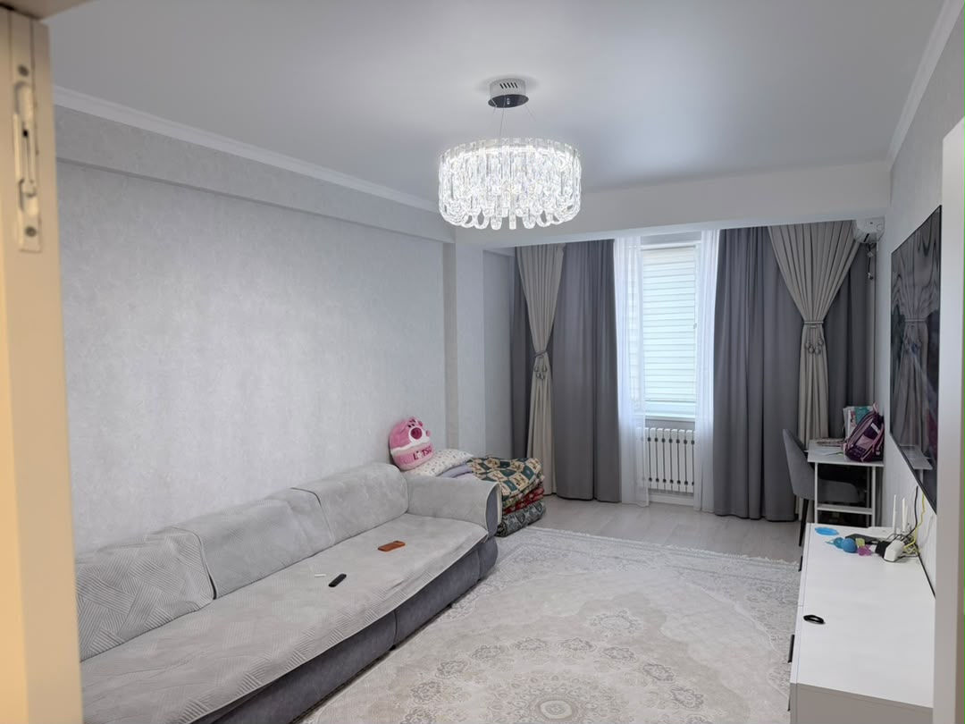 Элитка, 2 ком, 85 м2, этаж 8/10, ж/к Алтын Булак Лайф, Сост: Евроремонт - фото 3