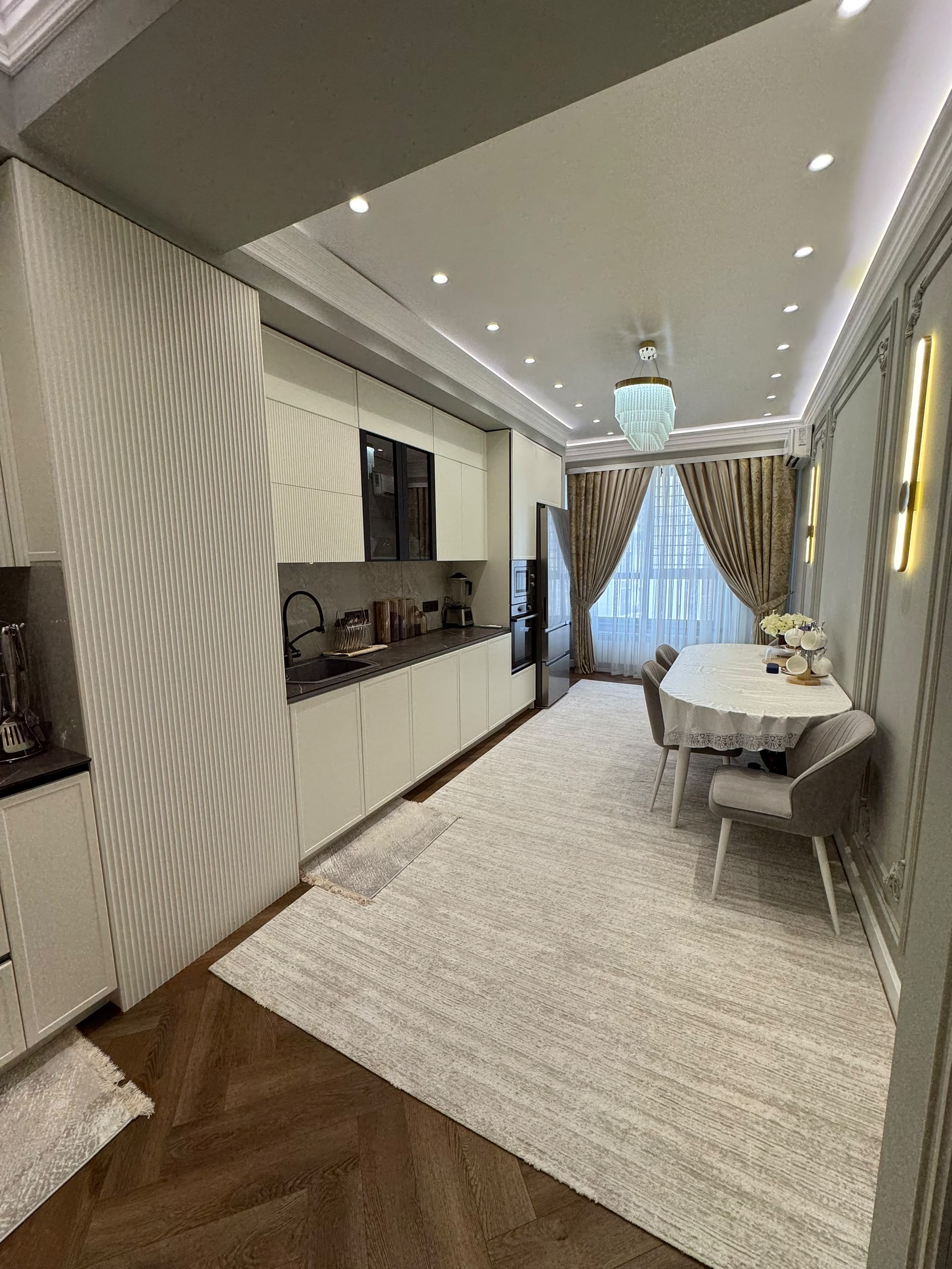 Продажа, Элитка, 3 ком, 131 м2, этаж 11/14, ж/к Нурзаман Сити (Nurzaman City), Сост: Евроремонт - фото 2