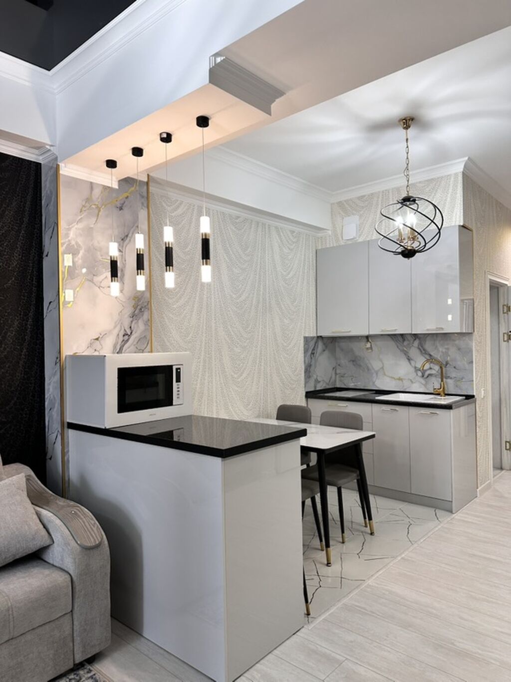 Элитка, 2 ком, 80 м2, этаж 4/11, ж/к Верона Резиденс, Сост: Евроремонт - фото 14