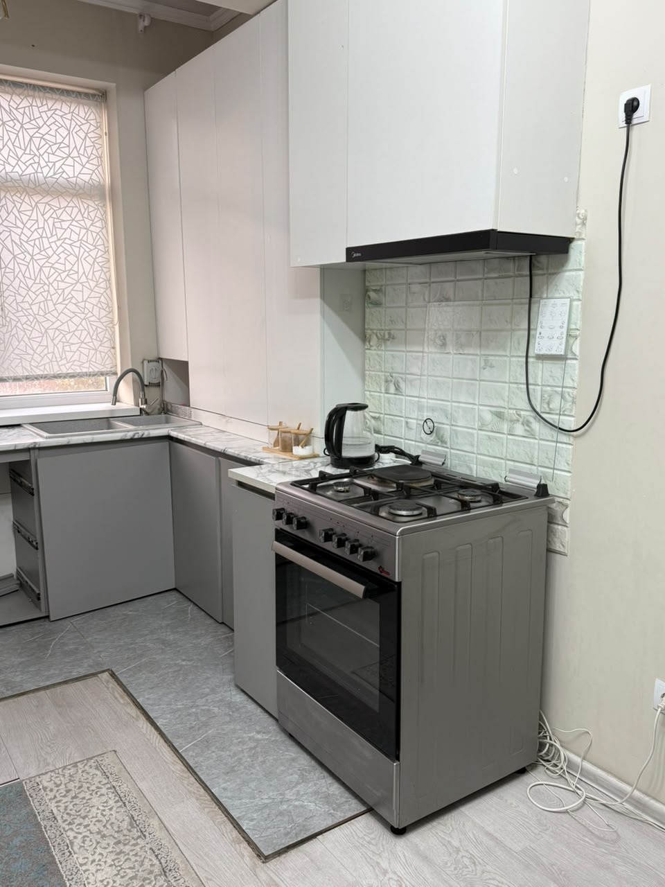 Элитка, 1 ком, 50 м2, этаж 1/10, ж/к Аска Курулуш ( Aska Kurulush), Сост: Евроремонт - фото 5