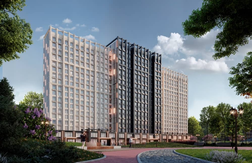 Элитка, 1 ком, 50 м2, этаж 10/18, ж/к Zaman Residence, Сост: Строящийся ПСО - фото 1