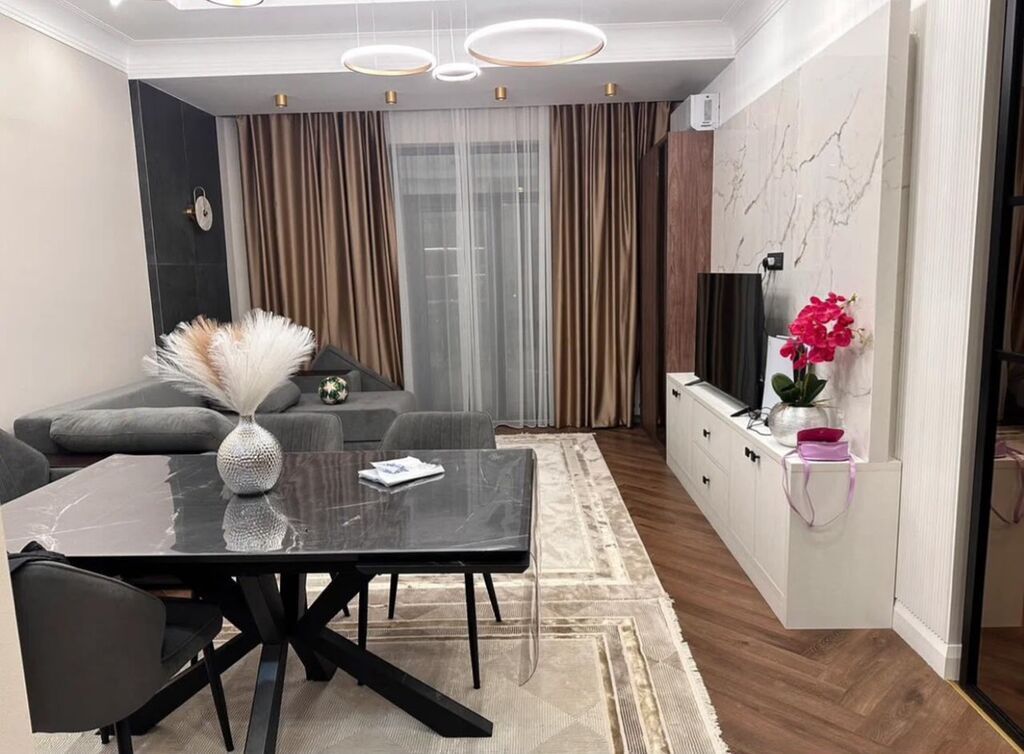 Элитка, 3 ком, 104 м2, этаж 10/14, ж/к Ихлас Резиденс (IHLAS RESIDENSE), Сост: Евроремонт - фото 1