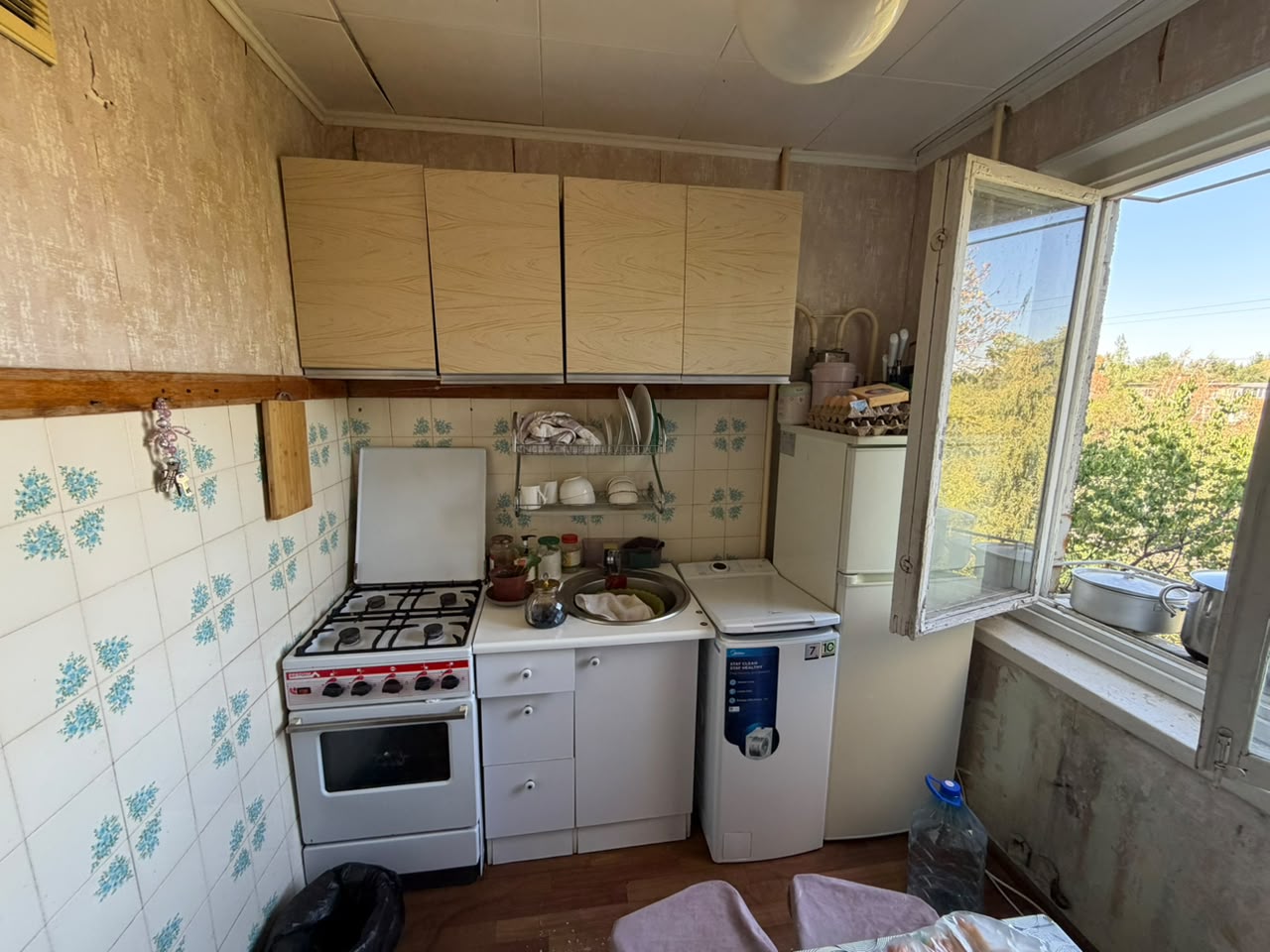 2 ком, 104 серия, 44 м2, этаж 3/4, Сост: Среднее - фото 2