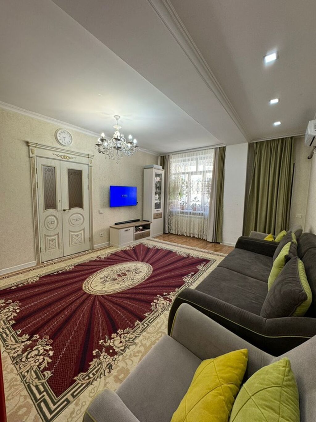 Элитка, 3 ком, 80 м2, этаж 4/8, ж/к Ала Тоо, Сост: Евроремонт - фото 8