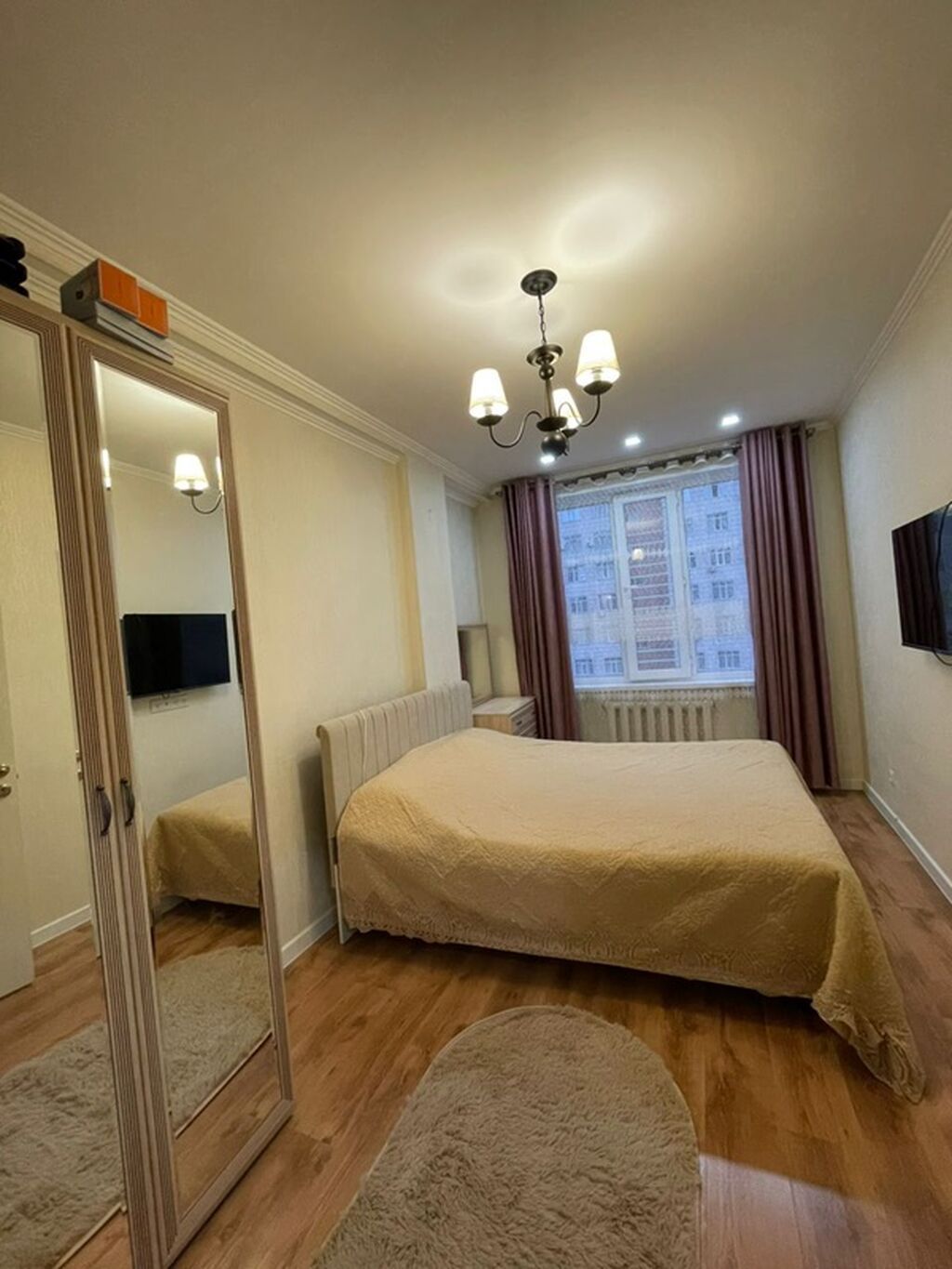Элитка, 3 ком, 80 м2, этаж 4/8, ж/к Ала Тоо, Сост: Евроремонт - фото 9