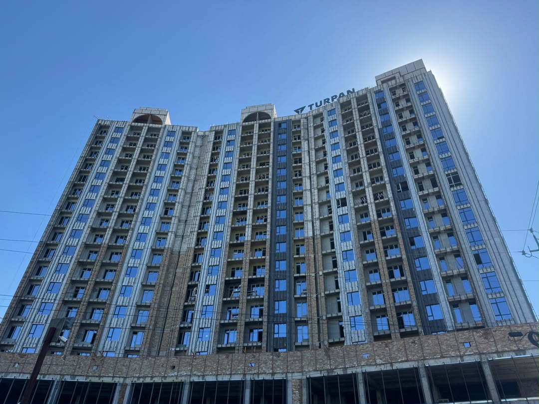 Элитка, 2 ком, 83.5 м2, этаж 7/18, ж/к Turpan Tower, Сост: Сдан ПСО - фото 1