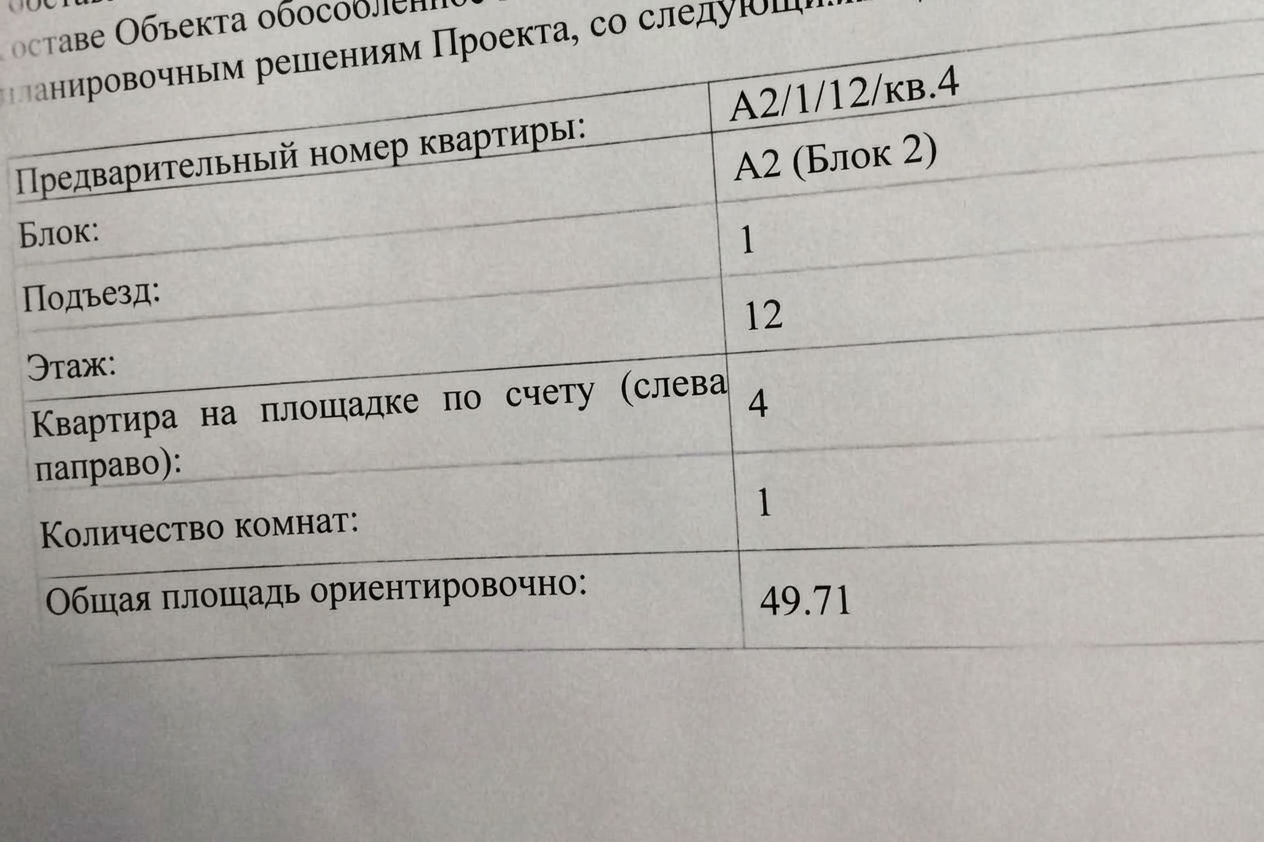 Элитка, 49.71 м2, этаж 12/16, Сост: Строящийся ПСО - фото 2