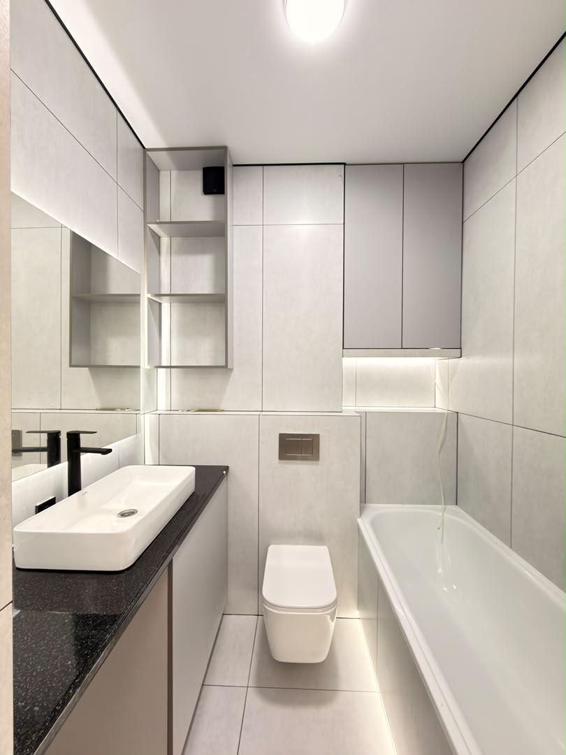 Элитка, 50 м2, этаж 11/17, ж/к BROOKLYN, Сост: Евроремонт - фото 3