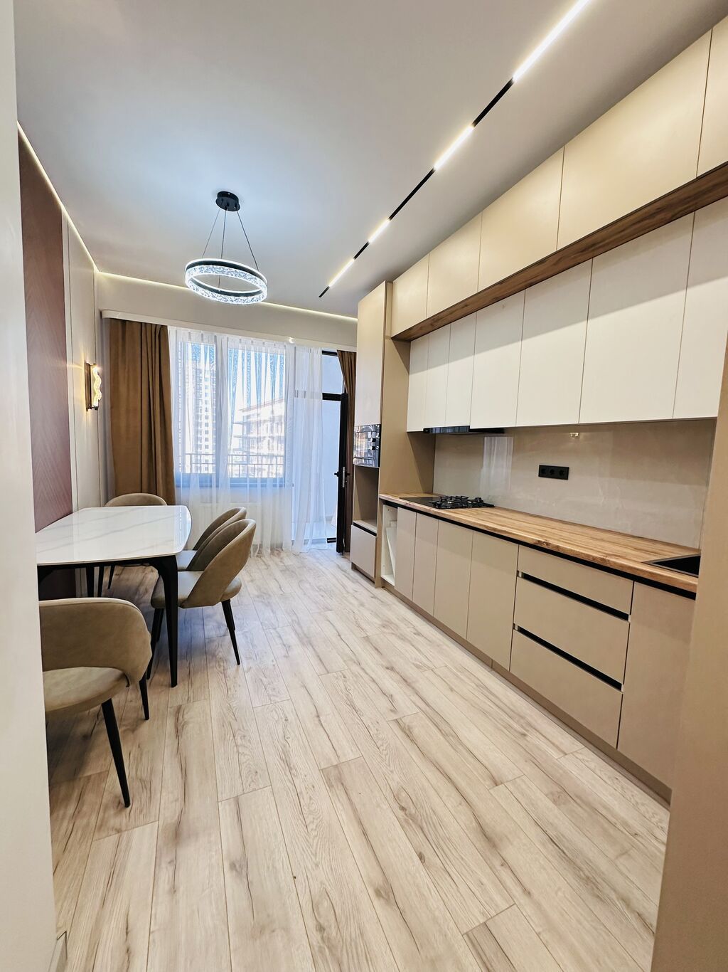 Элитка, 2 ком, 58 м2, этаж 8/16, ж/к Крейсер (Kreyser), Сост: Евроремонт - фото 2