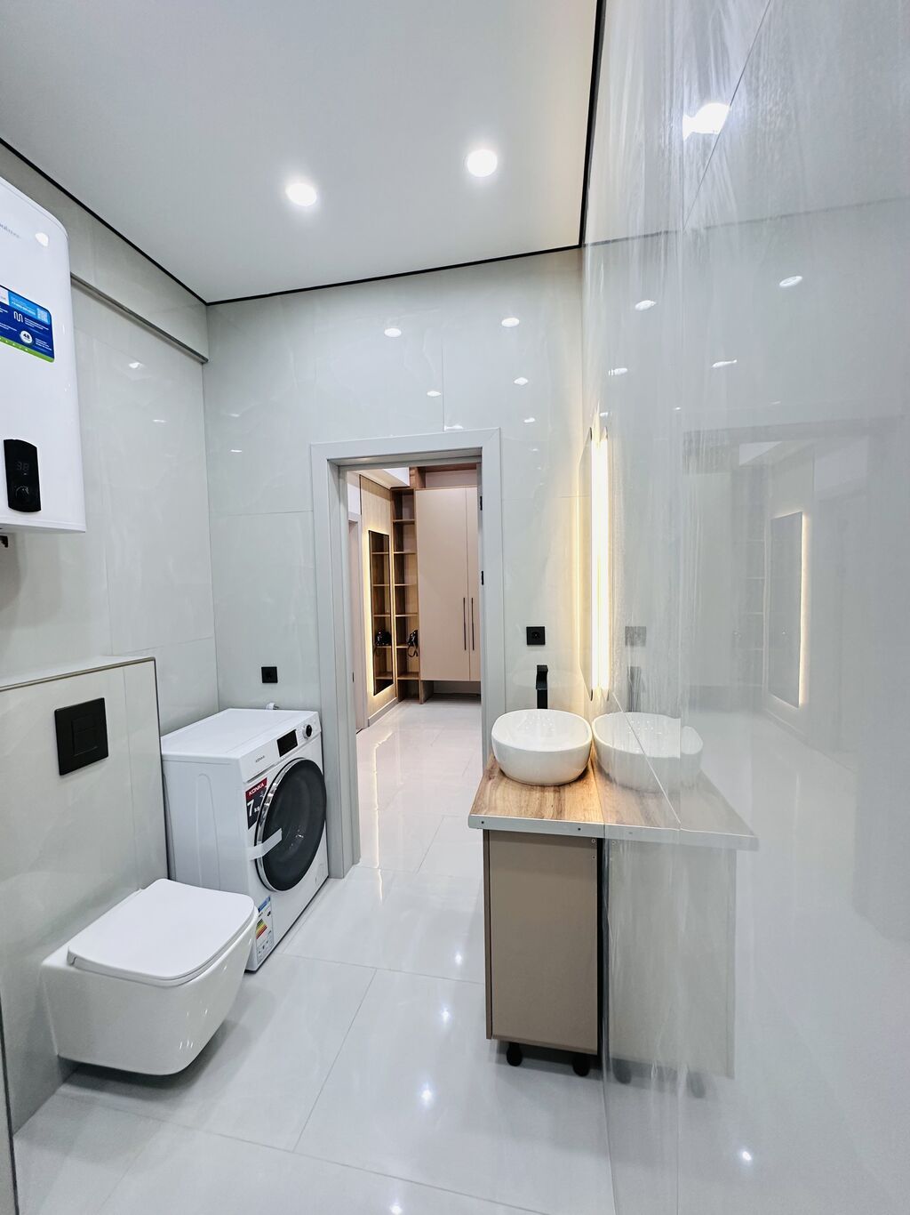 Элитка, 2 ком, 58 м2, этаж 8/16, ж/к Крейсер (Kreyser), Сост: Евроремонт - фото 6