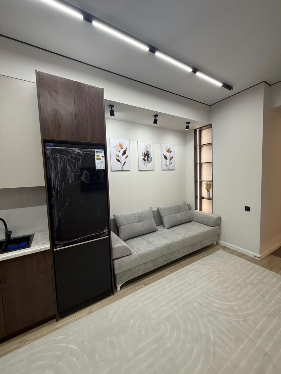 Элитка, 3 ком, 64 м2, этаж 8/16, ж/к Aalam City, Сост: Без ремонта - фото 7