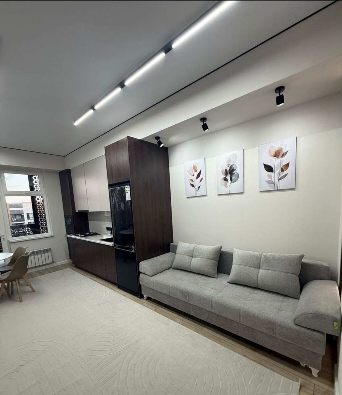 Элитка, 3 ком, 64 м2, этаж 8/16, ж/к Aalam City, Сост: Без ремонта - фото 8