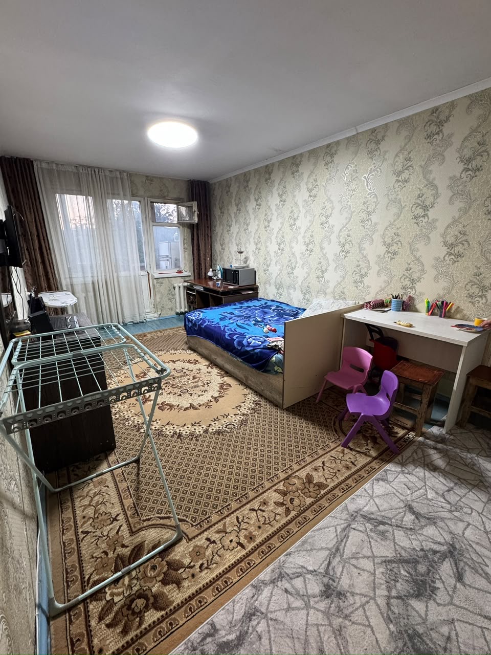 3 ком, 104 серия, 58 м2, этаж 3/4, Сост: Среднее - фото 1
