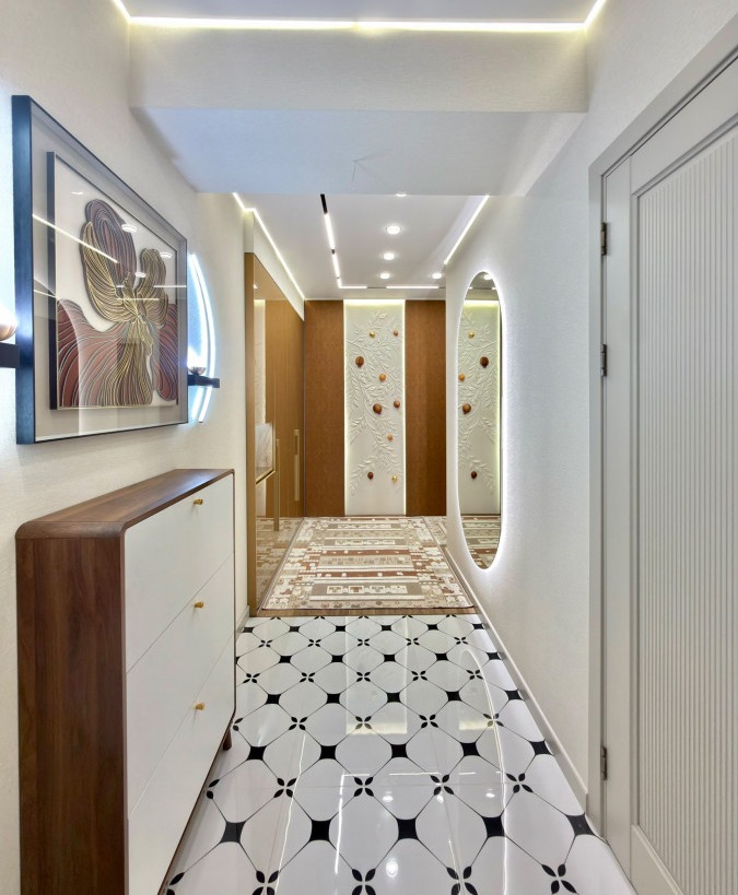 Элитка, 3 ком, 80 м2, этаж 15/17, ж/к BROOKLYN, Сост: Евроремонт - фото 10