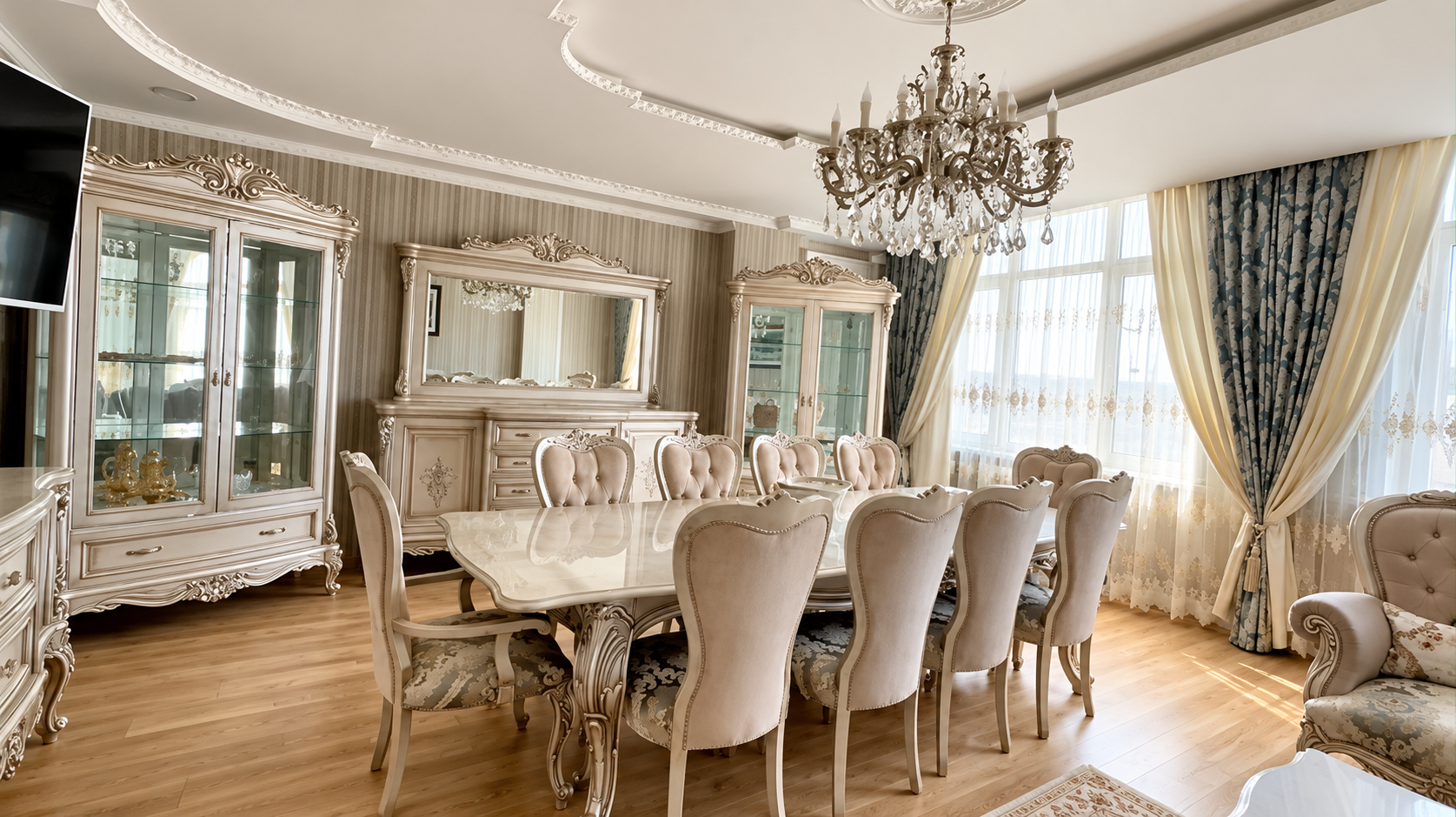 Элитка, 3 ком, 132 м2, этаж 4/12, ж/к 7 Небо, Сост: Евроремонт - фото 9