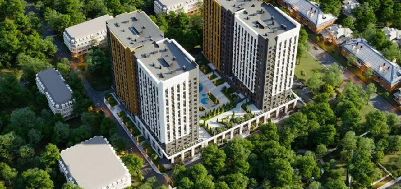 Элитка, 1 ком, 45 м2, этаж 8/17, ж/к Керемет Резиденс, Сост: Строящийся ПСО - фото 1