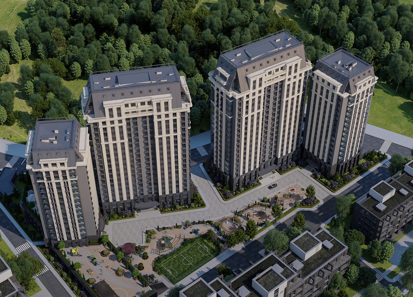 Элитка, 1 ком, 56 м2, этаж 15/21, ж/к Imarat Park Residence, Сост: Сдан ПСО - фото 3