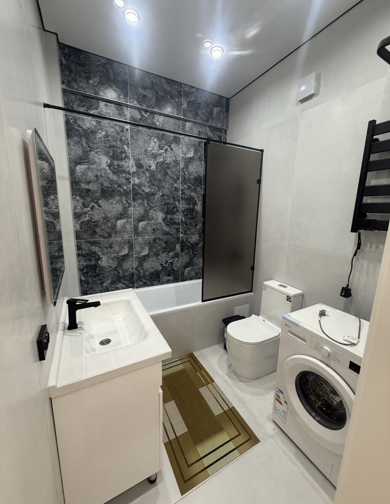 Элитка, 2 ком, 93 м2, этаж 4/12, ж/к Kazyna Residence, Сост: Евроремонт - фото 2