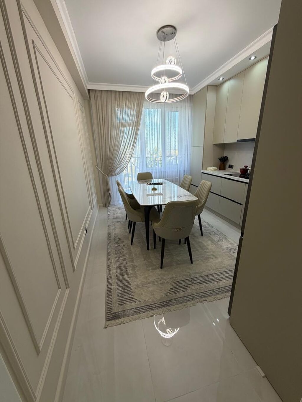 Элитка, 1 ком, 50 м2, этаж 6/13, ж/к ЖК "Тунгуч Ордо", Сост: Евроремонт - фото 3