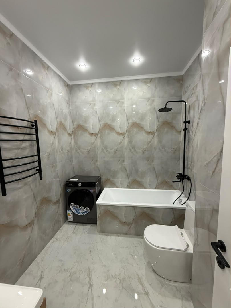 Элитка, 2 ком, 85 м2, этаж 8/16, ж/к Крейсер (Kreyser), Сост: Евроремонт - фото 8