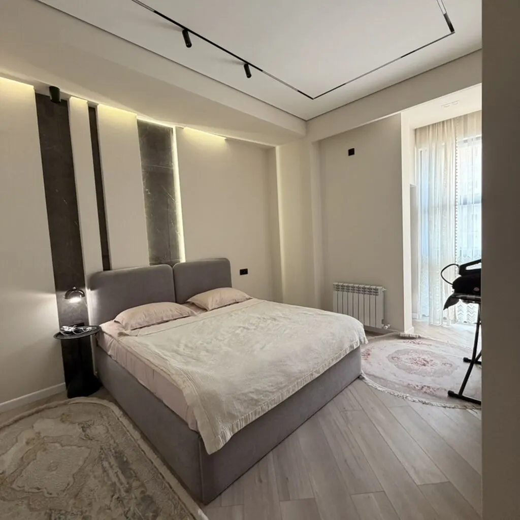 Элитка, 2 ком, 70 м2, этаж 2/5, ж/к Клубный городок Ницца RESIDENCE в Бишкеке, Сост: Евроремонт - фото 7