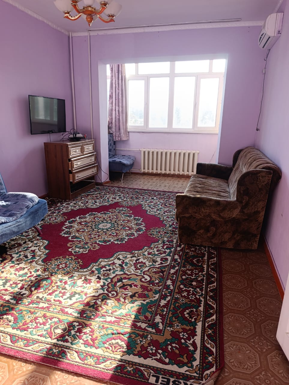 3 ком, 105 серия, 62 м2, этаж 4/5, Сост: Среднее - фото 1