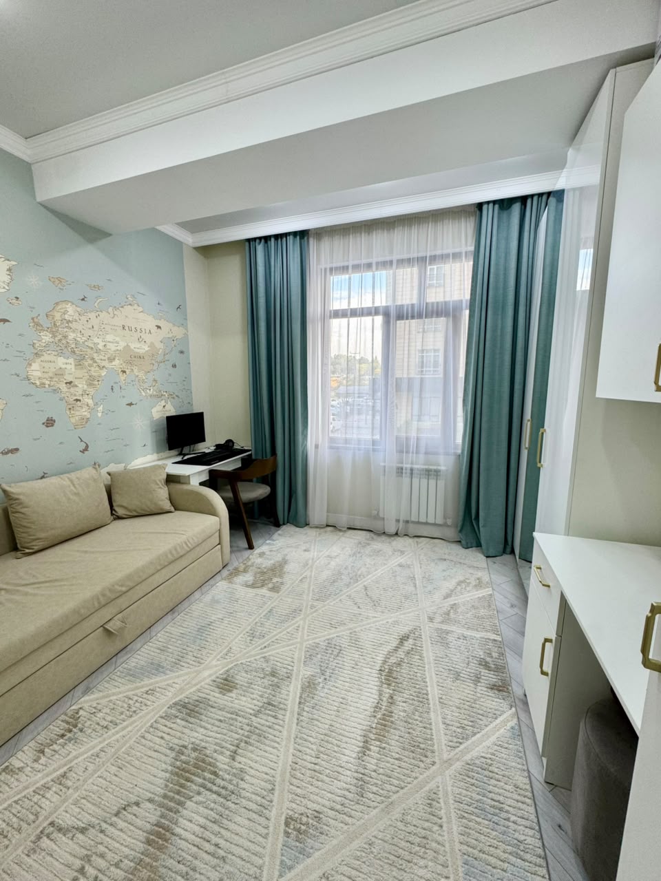 Элитка, 4 ком, 150 м2, этаж 2/12, ж/к Грин Ленд (Green Land), Сост: Евроремонт - фото 12