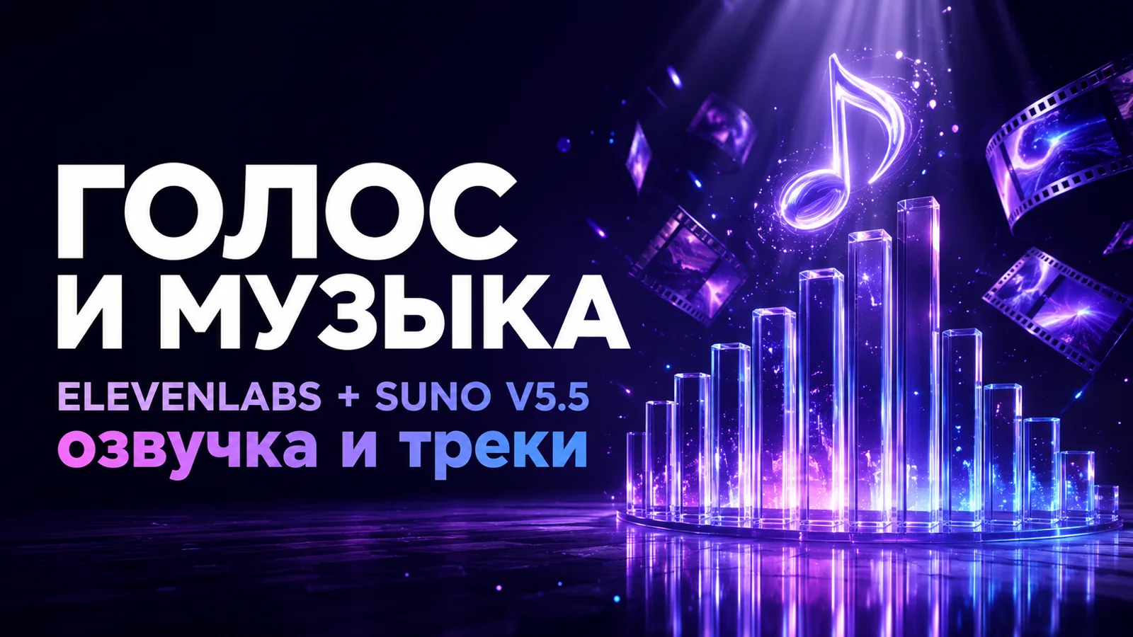 Голос и музыка: синтез речи ElevenLabs и Suno V5.5