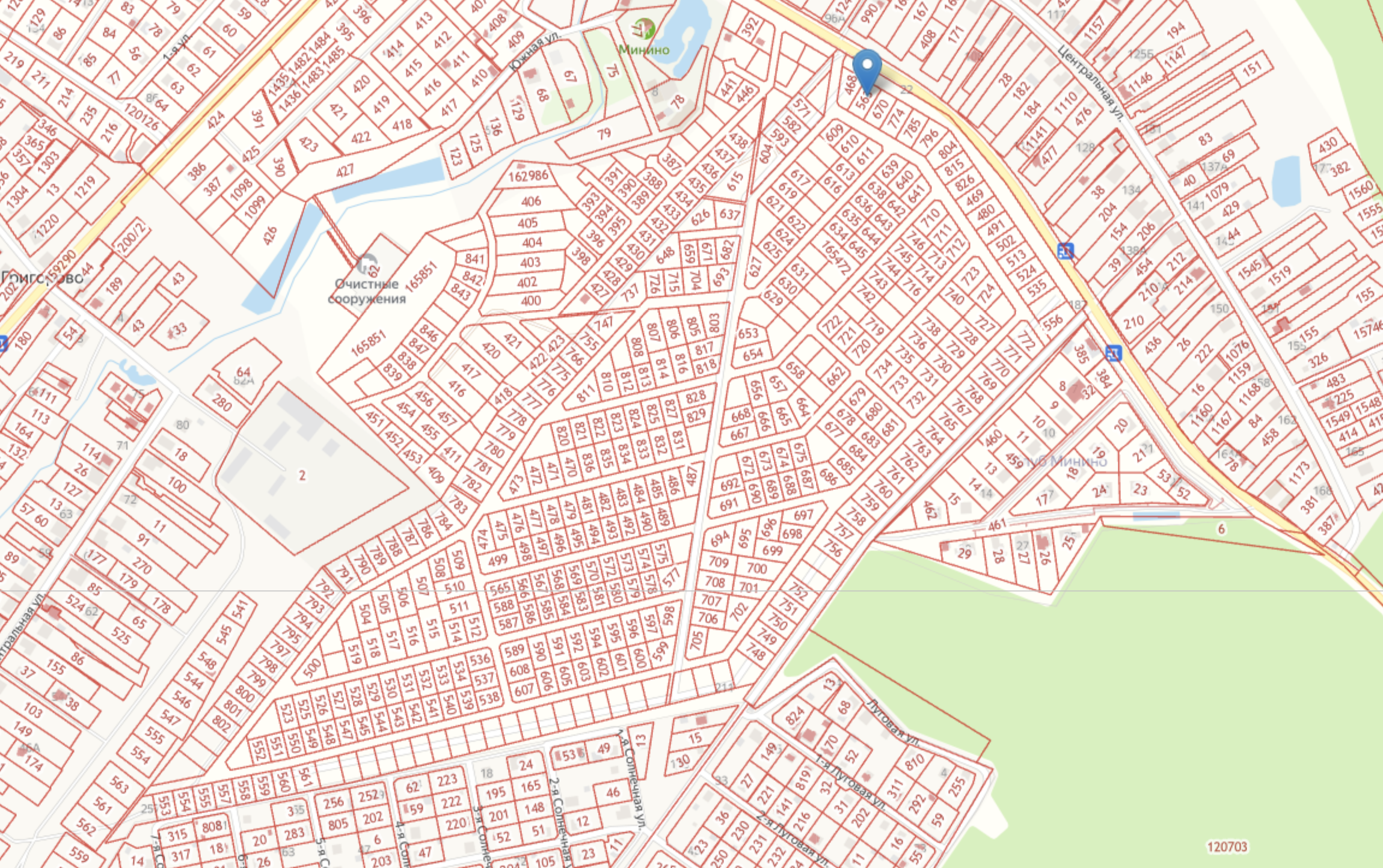 Кадастровая карта