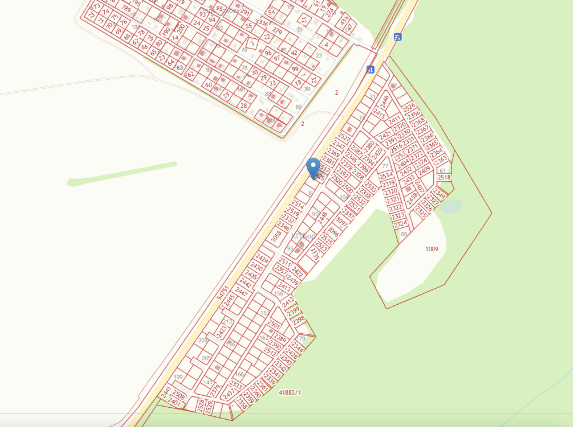 Кадастровая карта