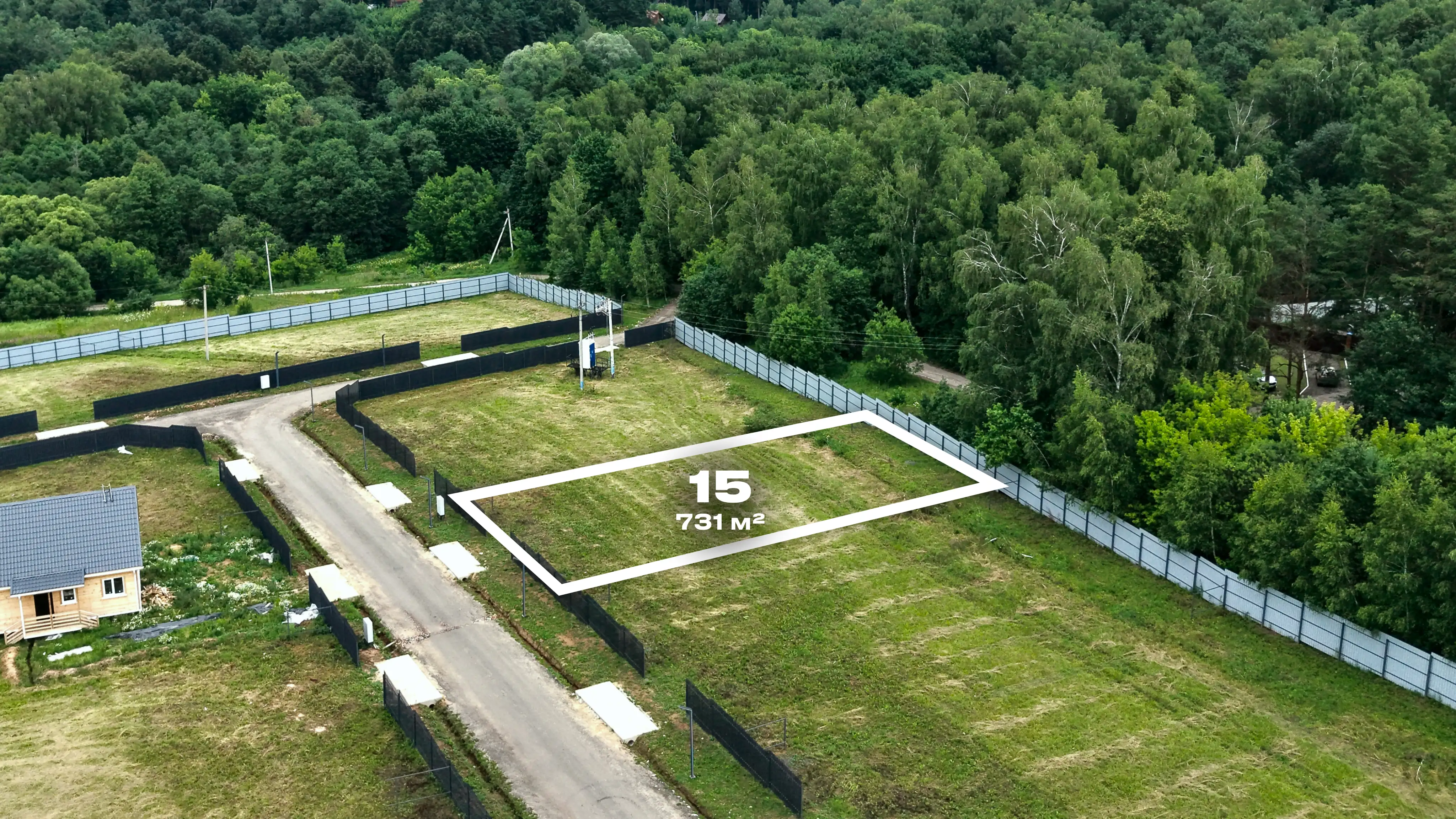 Фото участка КП БОРОДИНО 15 в каталоге Зембери